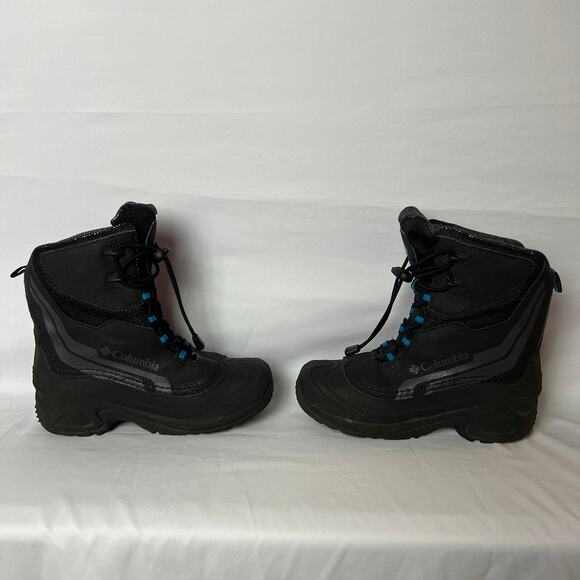 Columbia Black Winter Bugaboot Plus Omni-Heat Boots Unisex Youth Size 4 - Picture 8 of 9